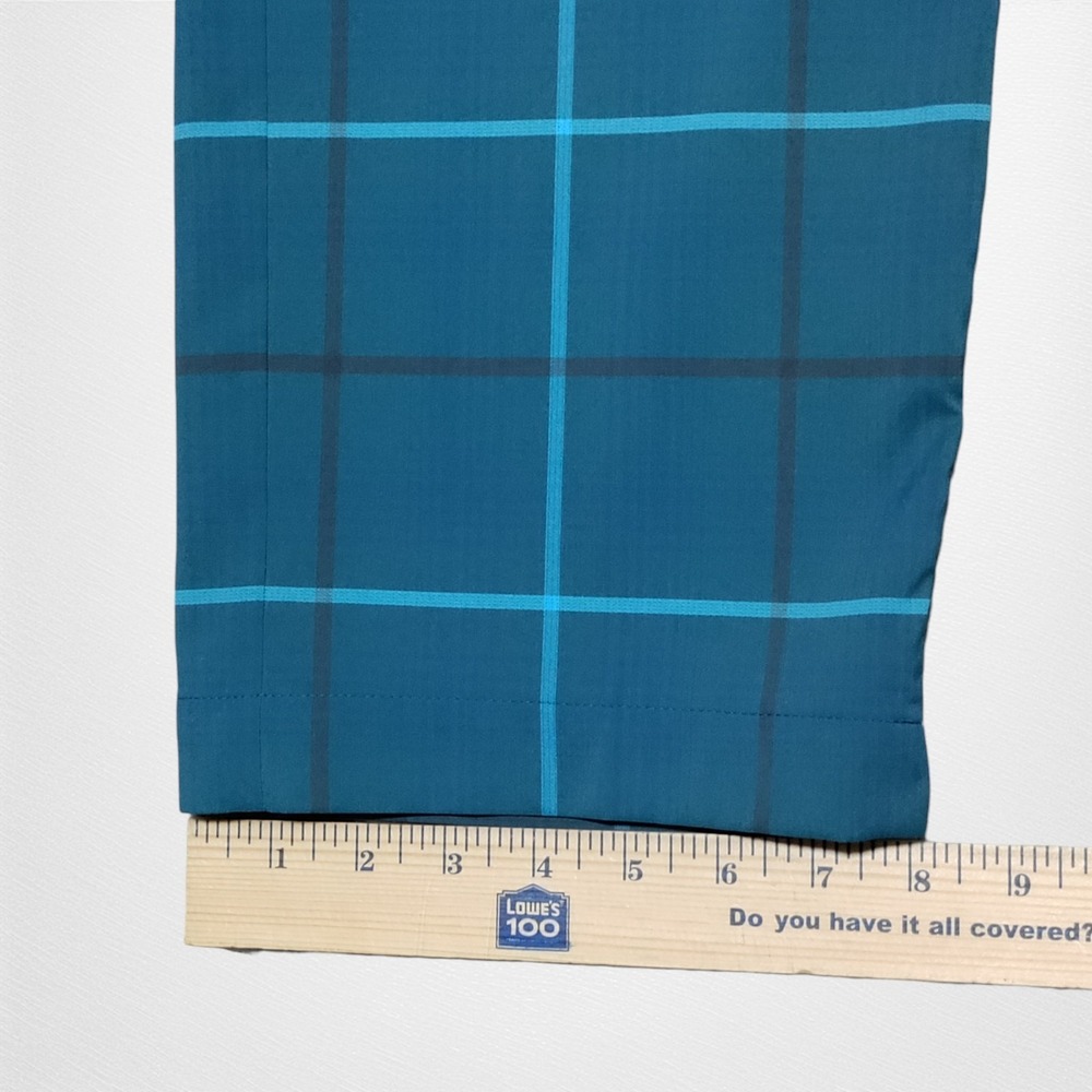 Nike Golf Tour Performance Pants Mens 32x32 Plaid Dri-FIT Stretch Preppy - Picture 12 of 15